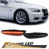 Dynamické LED bočné smerovky čierna vhodné pre BMW 3 Series E46 E90 E91 E92 E93