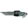 Sada kľúčov Whirlpower® 158-1109, 9 dielna, predĺžená, Torx, ExtraLong