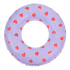 Swim Essentials Nafukovacie koleso Hearts transparent 90 cm