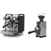 Rocket Espresso Mozzafiato FAST V, black + Eureka Mignon Libra 65 All Purpose, CR grey