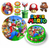 DIGITÁLNA TLAČ Jedlý obrázok na tortu SUPER MARIO LUIGI YOSHI + TEXT ZADARMO 10