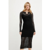 Šaty Marciano Guess EMMA čierna farba, maxi, priliehavé, 5GGK45 5869Z 5GGK45.5869Z 36