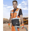 ARDON Manažérska výstražná vesta oranžová ARDON®SIGNAL 2XL Farba: oranžové odtiene, Veľkosť: 2XL