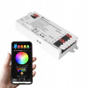 LED Ovládač WLED Magic Pixel RGBIC WiFi ESP8266 Home Assistant WS281x