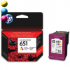 HP C2P11AE č.651, Originálny cartridge, farebný, (color)