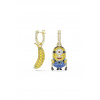 Swarovski náušnice dámske pozlátené swarovski kryštál MINIONS 5743382 zlatá ONE SIZE