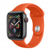 AW Jednofarebný remienok na Apple Watch - Oranžový Veľkosť / Rozteč: 44/45/46/49mm, Farba: Oranžový, Dĺžka remienka: Pánsky - M/L (15 - 21cm) IR-MJ01-079