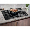 Electrolux KGG75362K Černá Vestavěné 74 cm Plynový 5 zóna/zón