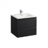 Laufen Pro S - Skrinka s umývadlom, 60x50 cm, farba wenge H8619614231041