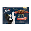 Felix Deliciously Sliced hovädzie, kuracie, kačica, morka v želé 4 x 80 g