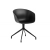 HAY Stolička AAC 20, Black Powder Coated Aluminium / Black