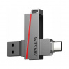 USB kľúč HIKSEMI 64 GB USB 3.0, 2IN1, USB 3.1 typ C, USB 3.2 sivý