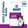 Hill’s Prescription Diet y/d Starostlivosť o štítnu žľazu granule pre mačky 1.5 kg
