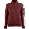 Joma Dámska tréningová bunda JACKET CHAMPIONSHIP IV BURGUNDY WOMAN Veľkosť: M