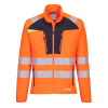 PORTWEST Portwest DX481 DX4 Hi-Vis Zip Base - Oranžová-Čierna, XXL Oranžová-Čierna, XXL