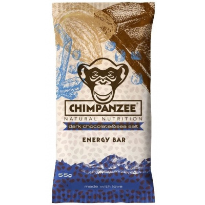 CHIMPANZEE energy bar, chocolate & salt sea 55 g