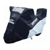 Plachta na motorku Rainex, OXFORD (čierna / strieborná) Velikost: M