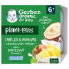 GERBER Organic 100% Dezert rastlinný jablko a ananás s kokosovým mliekom (4x 90 g)? 12593270