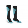 Podkolienky Bridgedale Ski Midweight+ Women’s Black / Blue L (41-43 EU)