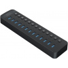 Orico Active Hub 13*USB-A černý Orico Active Hub 13*USB-A 5Gbps BC 1.2 60W černý