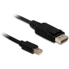 Delock kábel miniDisplayPort (samec) na Displayport (samec), 3 m 82699