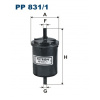 Palivový filter FILTRON PP 831/1 (Palivový filter FILTRON PP 831/1)