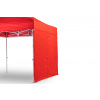 TENTino BOČNÁ PLACHTA 300 gsm - 4 m na 4x4 m / 4x6.4 m / 4x8 m Farba opláštenia: 7A - ČERVENÁ