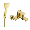 Vaňová batéria so sprchou Mexen Royo R45, zlatá - 7223R45-50