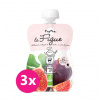 3x POPOTE Kapsička bio figa 120 g, 8+