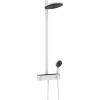 Hansgrohe Pulsify S, Showerpipe 260 2jet EcoSmart s termostatom ShowerTablet Select 400, biela matná, HAN-24241700