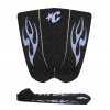Surf grip pad Creatures Griffin Colapinto Lite Ecopure black purple haze flames 300 × 300 MM - Odosielame do 24 hodín