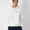 Mikina CHAMPION biela Hooded Sweatshirt 220258 WW001 WHT