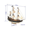 OCCRE Black Swan pirátská loď 1:75 kit (KR-oc12012)