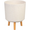 Kvetináč Strend pro, farba White Weath Finish, 30x30x37 cm