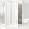 Ravak Pevná stěna Pivot PPS PPS-100 bílá+transparent 90GA0100Z1