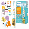 Philips Sonicare Kids sonická zubná kefka pre deti 3+ nálepky HX3601/01
