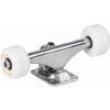 truck set MINI LOGO RAW TRUCKS + ML BEARINGS + A-CUT 53mm 101a White Wheels (Set of 2) 8.0