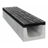 Betonový žlab B125 s litinovou mříží H250 1000 x 200 x 250 mm