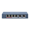 Hikvision DS-3E0106HP-E 5/3+1 PoE switch, 4x PoE, 1x uplink 10/100Mbps 311693