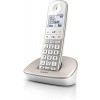 Philips Bezdrôtový telefón Philips XL490 - Kompatibilný so sluchadlami - Tlačidlá rýchlej voľby - Telefónny zoznam až na 50 mien - Identifikácia volajúceho - Biely