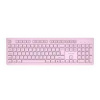 CANYON klávesnica HKB-W01 CS AAA Wireless Pink