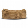 Jutové lano prírodné stavebné šnúra EKO 10mm 20m