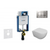 Geberit Kombifix - Set predstenovej inštalácie, klozetu Oudee a dosky softclose, tlačidlo Sigma30, lakovaný chróm mat/chróm SANI15CA1102