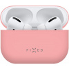 Fixed Silky ultratenké silikónové puzdro pre Apple Airpods Pro, ružové FIXSIL-754-PI