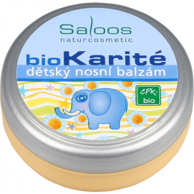 Saloos Bio karité - Detský nosový balzam 19 ml