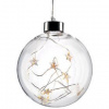 LED dekorácie Solight 1V204 LED vianočná gula sklenená 10LED 2x AA IP20