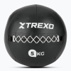 Medicimbalová lopta TREXO Wall Ball 5 kg black