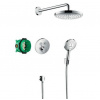 Hansgrohe 27297000 Raindance Select E-Designový sprchový set ShowerSelect,chróm HG 27297000