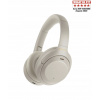 Bezdrôtové slúchadlá na uši Sony WH-1000XM4 striebornej farby