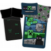 Jerry Fabrics Obliečky Minecraft Hostile Mobs svietiace Bavlna 140x200 70x90